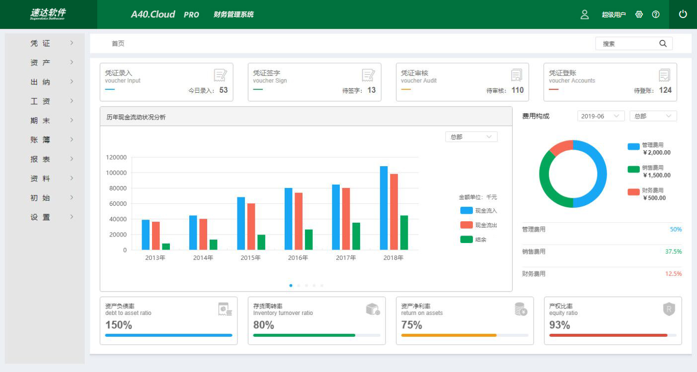 速达云财务系统
